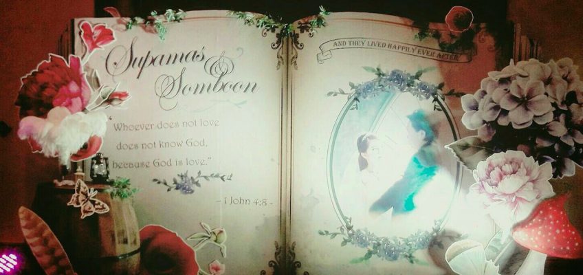 โชว์การออกแบบงานแต่งกันแบบสดๆ